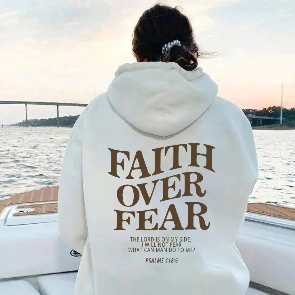 Faith Over Fear Hoodie Avivanastore