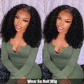 Half Wigs Human Hair Curly Human Hair Wig Short Human Hair Wigs Kinky Curly Wigs Human Hair Short Wig Brazilian Hair Wigs
