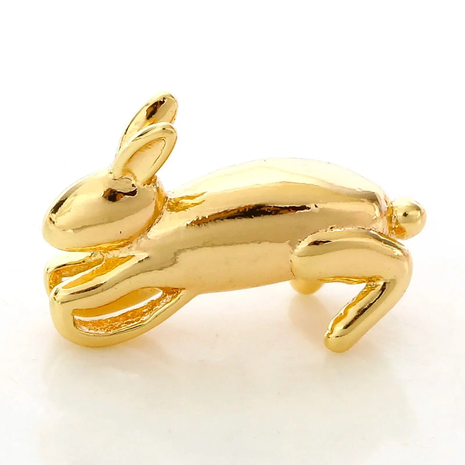 2pcs New Copper Charms Gold Color Animal 3D Dog Bird Metal Pendants DIY Necklace Bracelet For Women Men Party Jewelry Findings