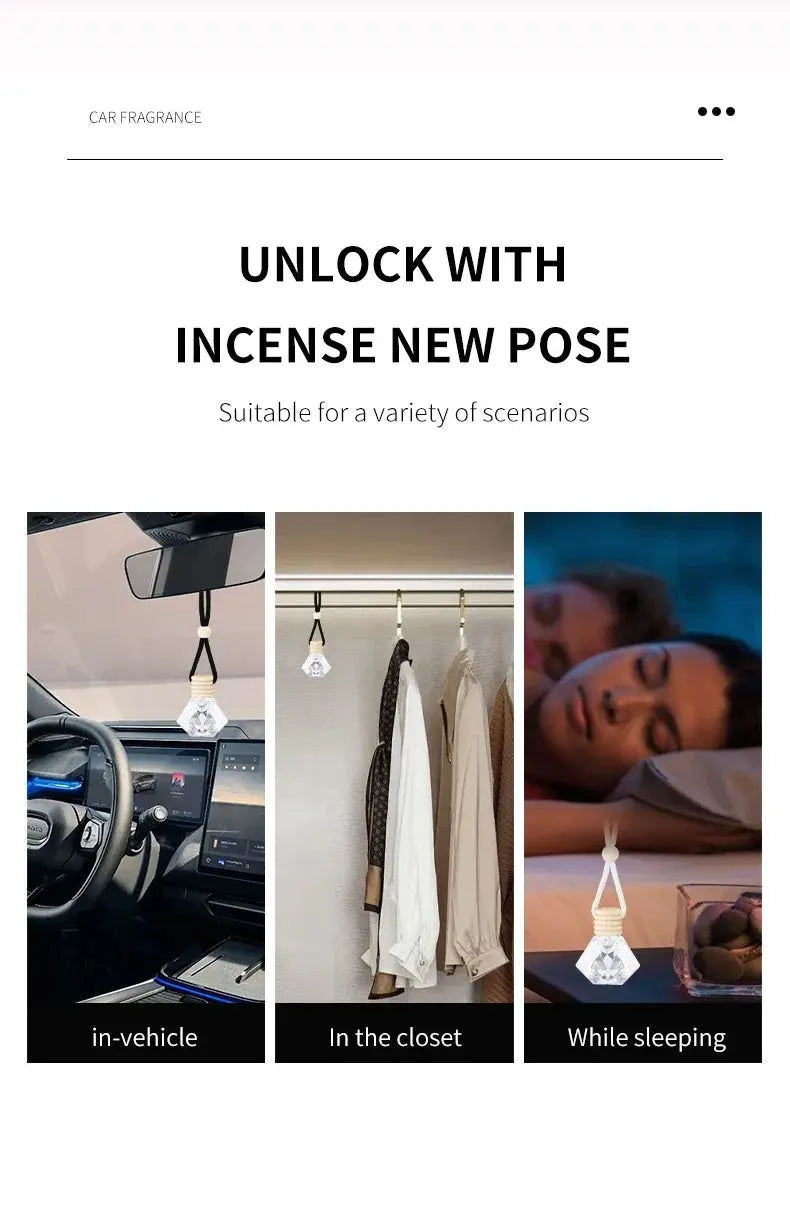 Perfume Car Perfume, a Car Fragrance Used for Car Interior Accessories, a Long-term Car Air Freshener, Keep Charming and Fresh Avivanastore