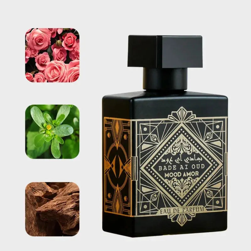 Perfume For Men Arabic Charming Fragrance Oud Badal Wood Long-lasting Perfume 50ml Amethyst Agarwood Glory Ebony Sublime Ebony