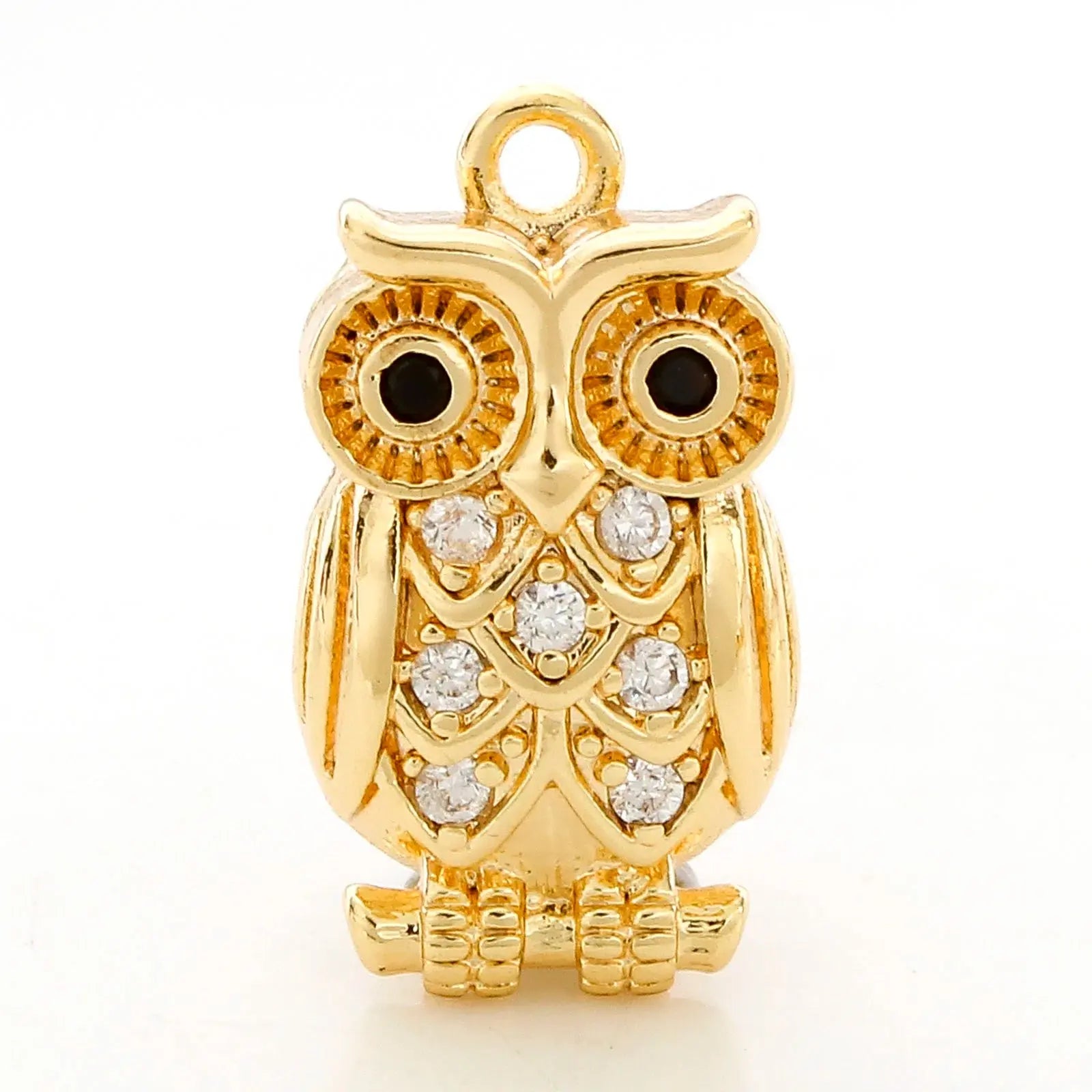 2pcs New Copper Charms Gold Color Animal 3D Dog Bird Metal Pendants DIY Necklace Bracelet For Women Men Party Jewelry Findings