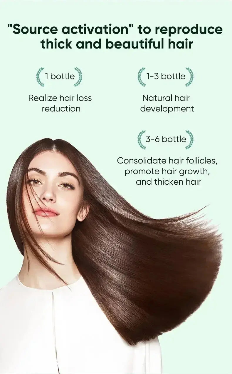 7 Days Ginger Hair Growth Serum Fast Promote Hair Regrowth Products Anti Hair Loss Repair Scalp Baldness Nourish Hair Root Care Avivanastore