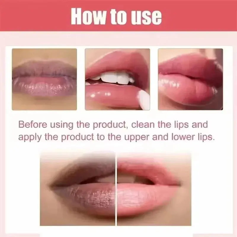 Fast Lightening Pink Mouth Lips Serum Bleaching Permanent Remove Dark Smoke Lips Lip Balm Moisturize Gloss Lipstick Lip Serum Avivanastore