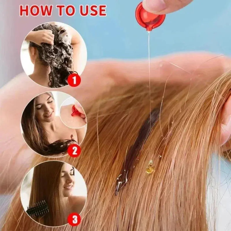 Hair Vitamin Capsule Keratin Oil Fast Restore Soft Smooth Shiny Hair Care Nourish Repair Hair Damaged Splitting Treatment Produc Avivanastore