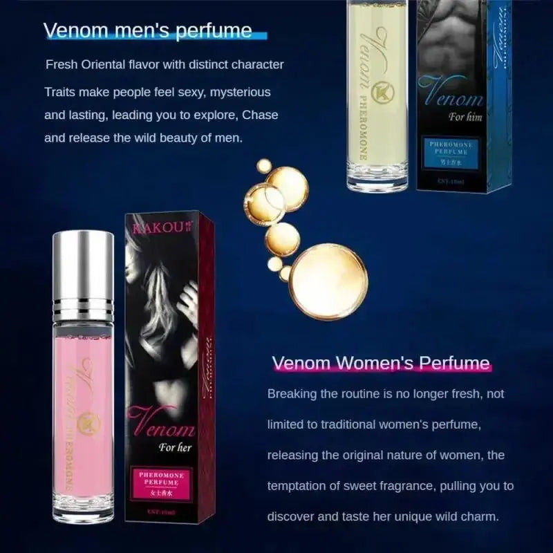 10ml Perfume for Men Women Ball Perfume Women Pheromone Men'S Essential Oil Perfume Attracts The Opposite Sex Lasting Fragrance