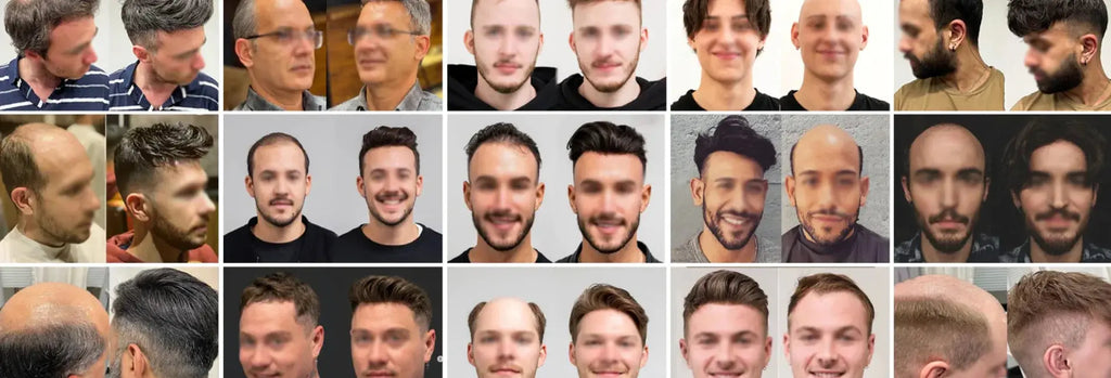 Human Hair Toupee for Men Blonde Hair System 8x10" Full Lace Hair Units Light Brown Real Human Hair Replacement System