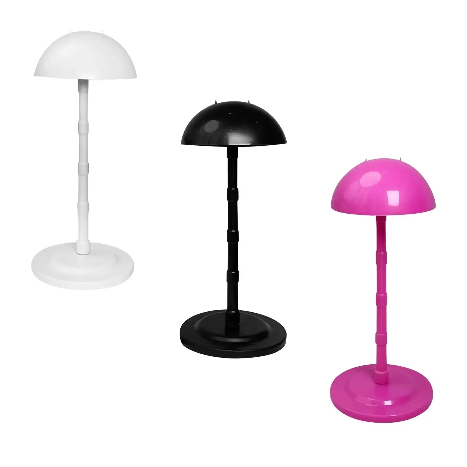 Wig Stand Lightweight for Hairdresser Barber Decorative Accessory Professional Wig Head Stand for Home Shop Salon Styling Market