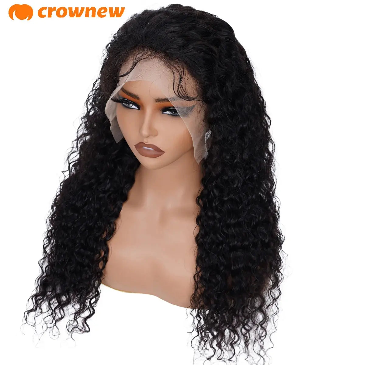 Curly Human Hair Wig 13X4 Lace Front Wig Human Hair Deep Wave Frontal Wig 200% Human Hair Wigs PrePlucked 100 Human Hair Wig