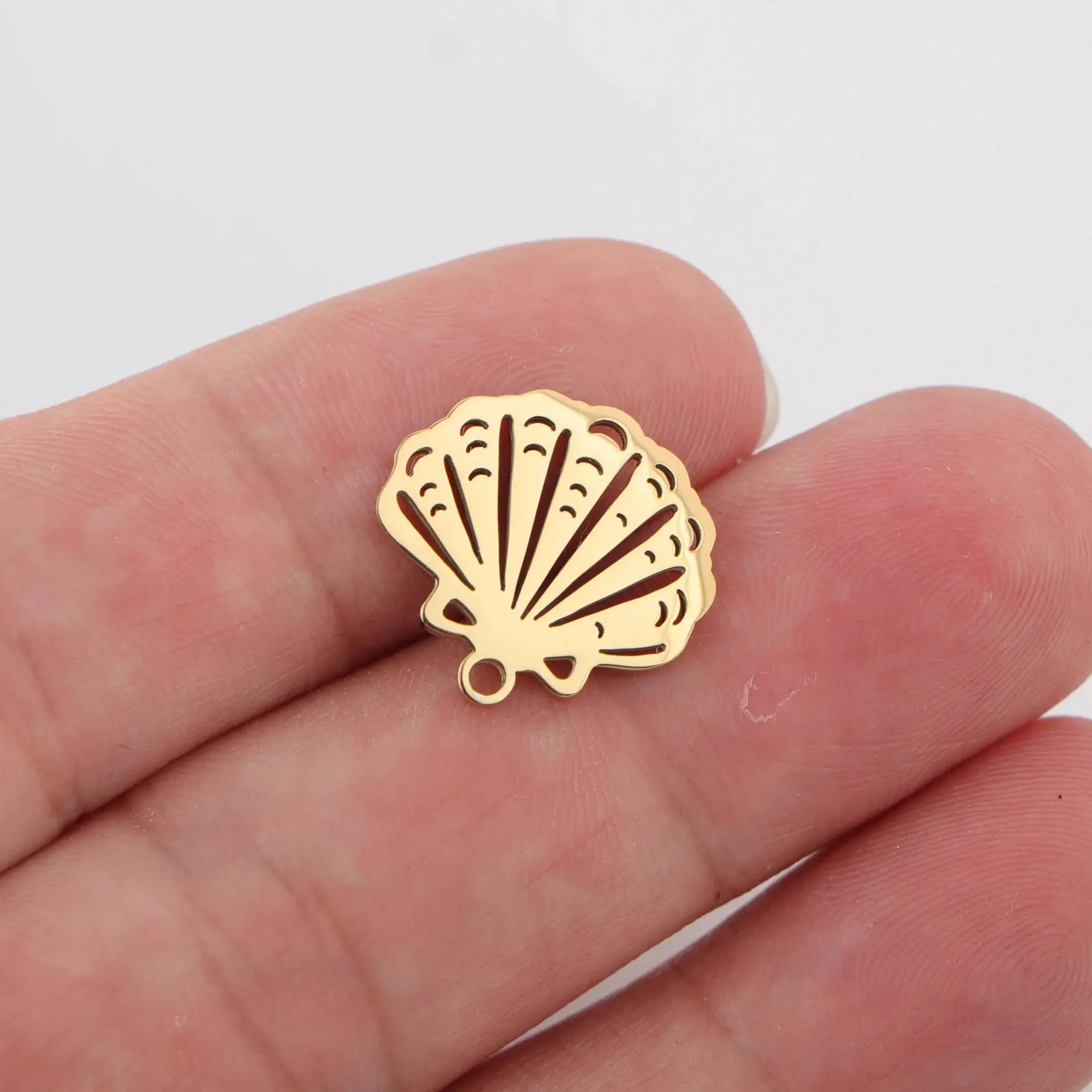 5pcs/lot Mirror Polished Stainless Steel Turtle Shell Starfish Sailboat Tortoise Charms Pendants for DIY Jewelry Making