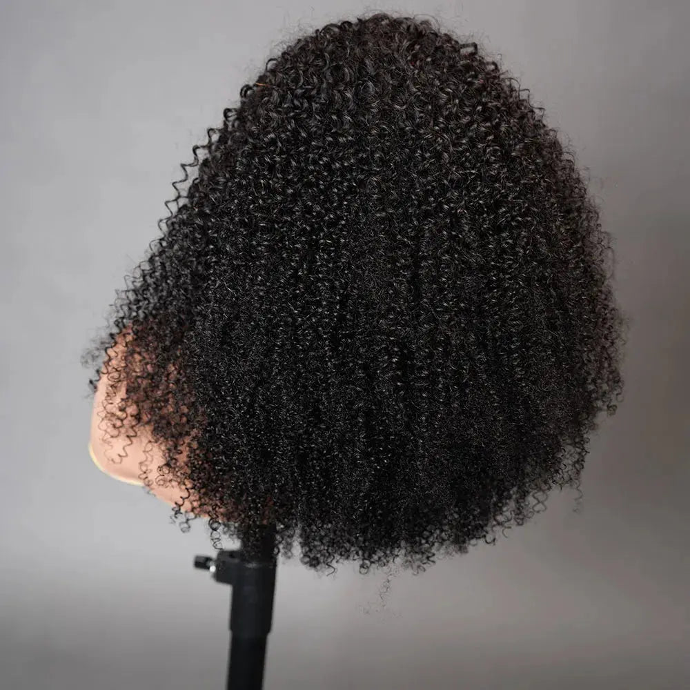 Half Wigs Human Hair Curly Human Hair Wig Short Human Hair Wigs Kinky Curly Wigs Human Hair Short Wig Brazilian Hair Wigs