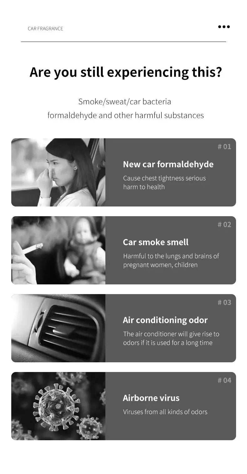 Perfume Car Perfume, a Car Fragrance Used for Car Interior Accessories, a Long-term Car Air Freshener, Keep Charming and Fresh Avivanastore