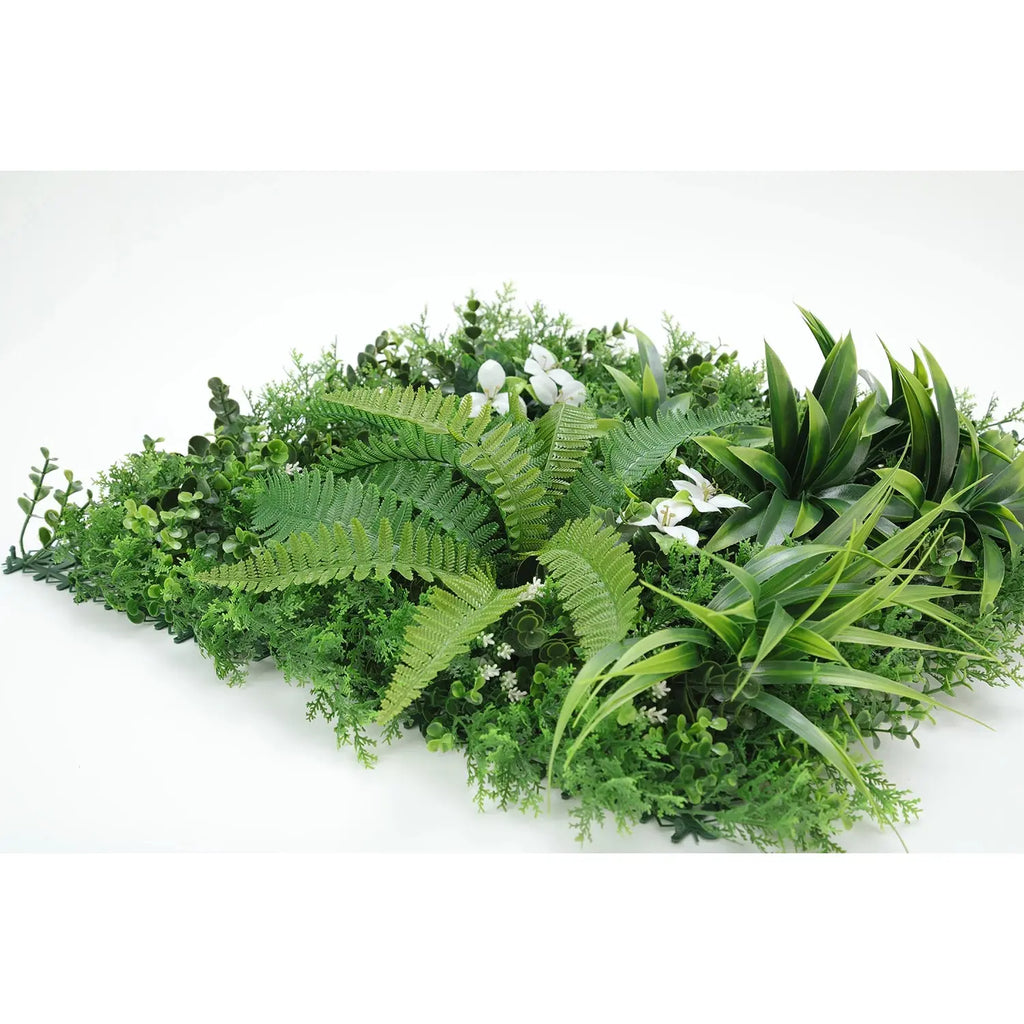 12pcs Artificial Plant Wall, 50x50cm Artificial Hedge Christmas Decorations Fake Plants Panel Wedding Grass Mat Garden Backyard Avivanastore