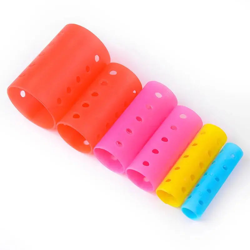 Hair Rollers Self Grip Hook Hair Curlers Heatless Hair Roller Salon Hair Dressing Curlers Jumbo Size Sticky Hair Styling Tools Avivanastore