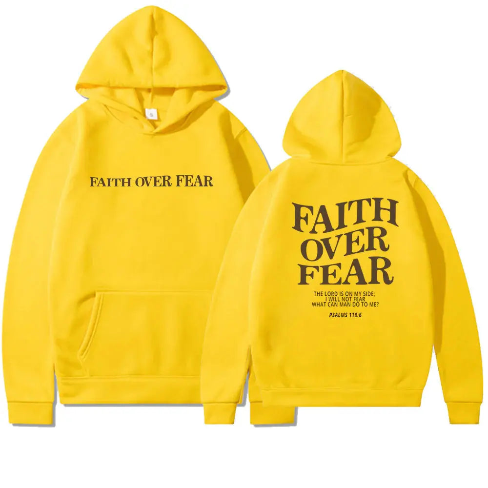 Faith Over Fear Hoodie Avivanastore