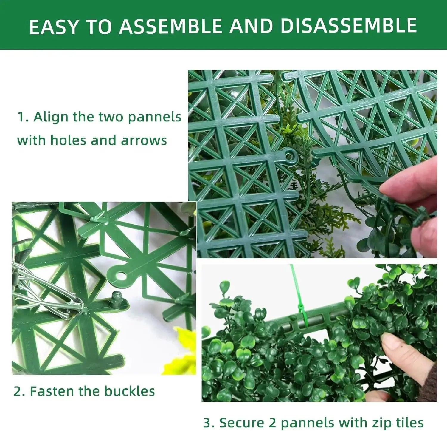 12pcs Artificial Plant Wall, 50x50cm Artificial Hedge Christmas Decorations Fake Plants Panel Wedding Grass Mat Garden Backyard Avivanastore