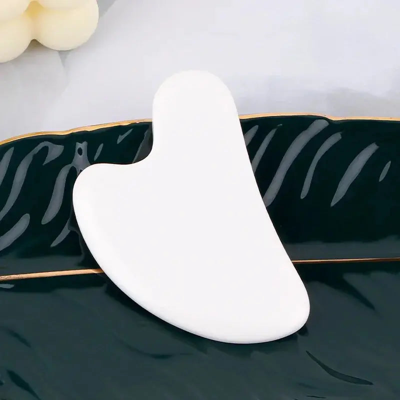 Natural Resin Gua Sha Scraper Facial Massager Tool Quartz Guasha Massage Board Face Lift Slim Gouache Scraper Scraping Plate Avivanastore
