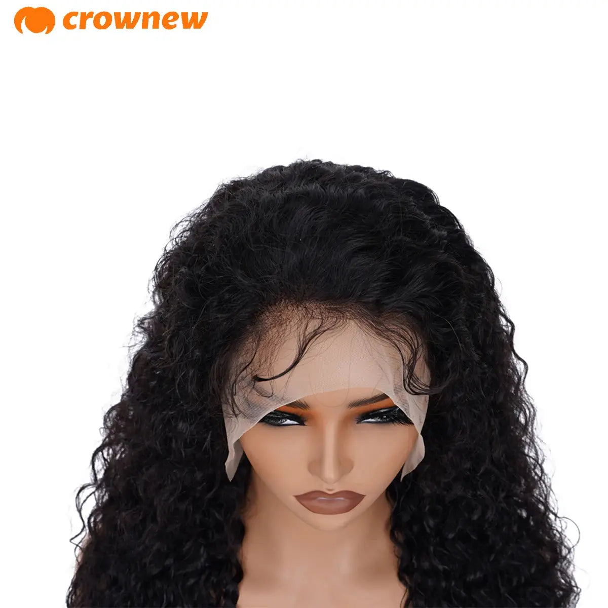 Curly Human Hair Wig 13X4 Lace Front Wig Human Hair Deep Wave Frontal Wig 200% Human Hair Wigs PrePlucked 100 Human Hair Wig