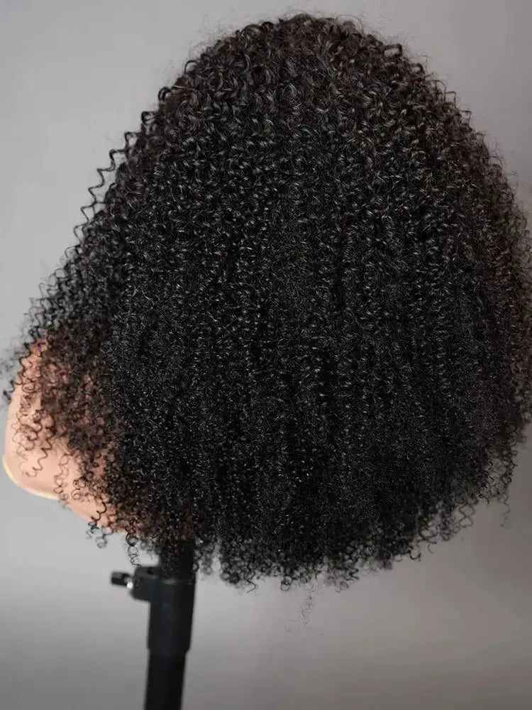 Half Wigs Human Hair Curly Human Hair Wig Short Human Hair Wigs Kinky Curly Wigs Human Hair Short Wig Brazilian Hair Wigs