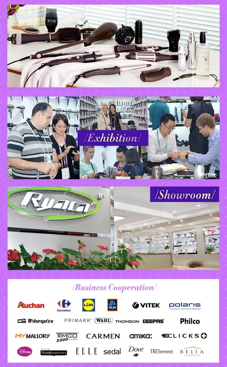 Hair Curling IronWholesale Hot Sell Professional Automatic Hair Curler Flat Iron Hair Styling Avivanastore