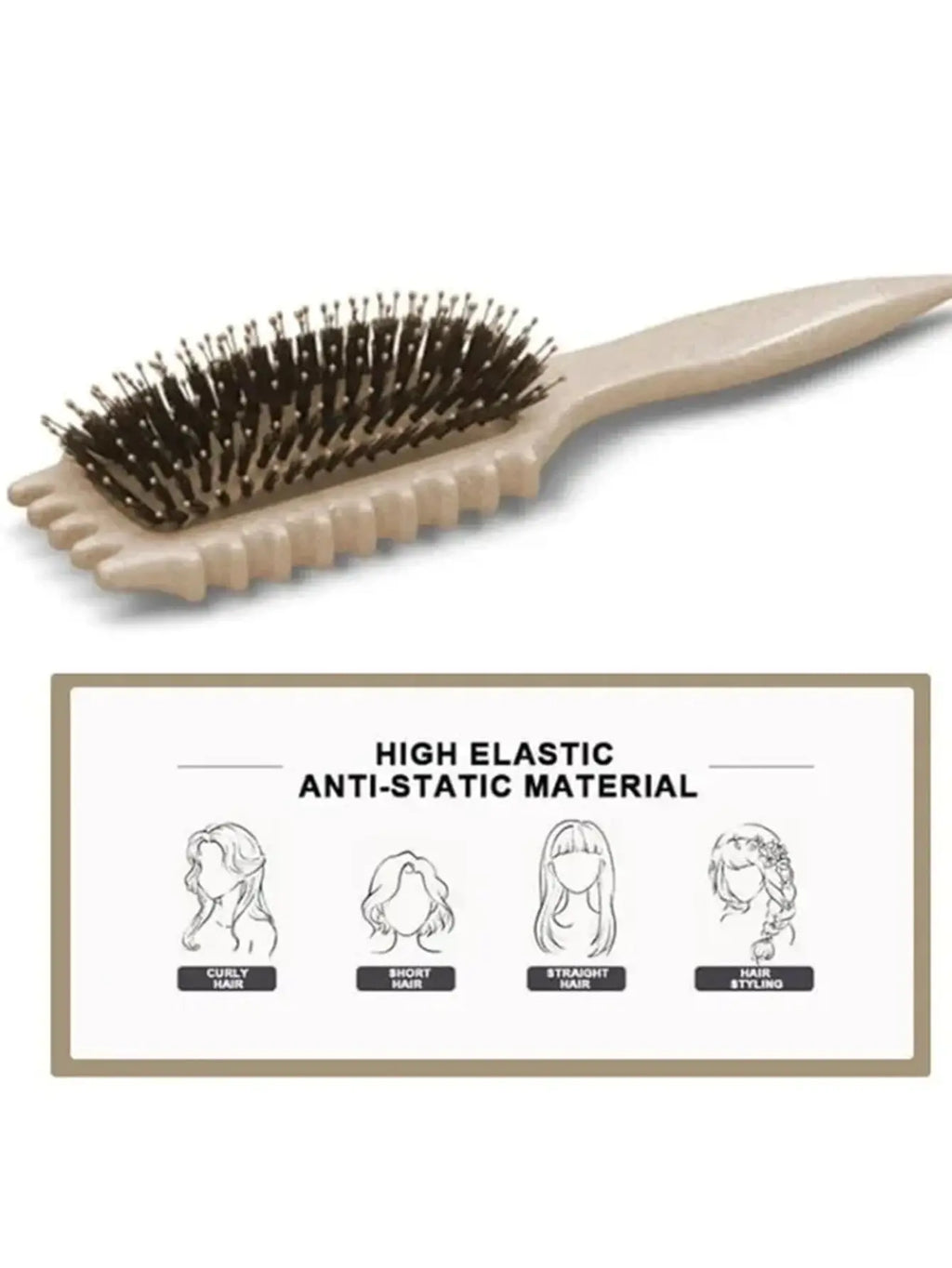 1PCS Curly Hair Definition Styling Brush Wrinkle Removal Hair Brush Entangled Wet Curly Hair Comb Styling Curly Hair Tool Avivanastore