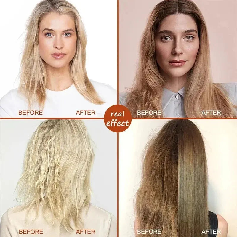 Keratin Hair Mask Magical 5 Second Repair Damage Frizzy Soft Smooth Shiny Hair Deep Moisturize Hair Treat Repair Hair Care Mask Avivanastore