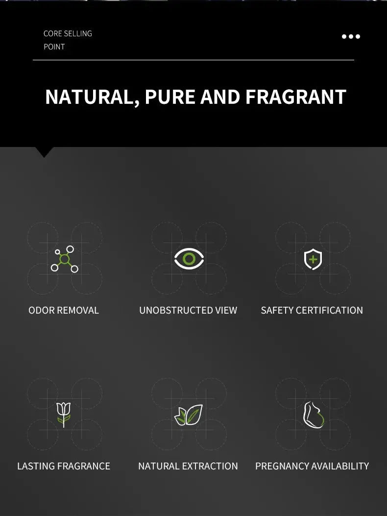 Perfume Car perfume, a car fragrance used for car interior accessories, a long-term car air freshener, keep charming and fresh Avivanastore