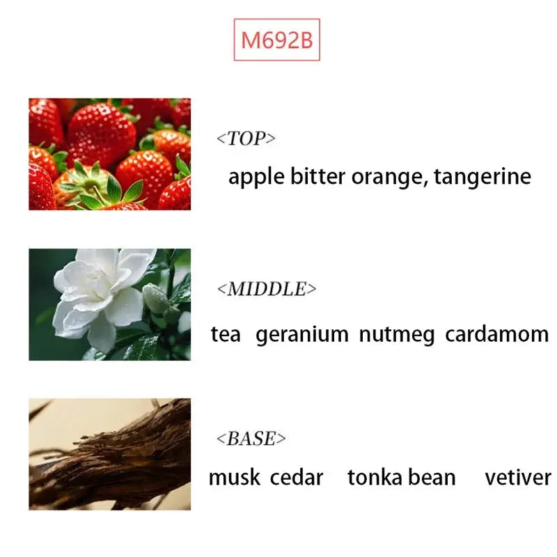 100ML Men Fragrance Spray Pheromone Charm Fresh Eau De Toilette Bergamot Musk Oud Cologne Long-lasting Brand Confident Perfume