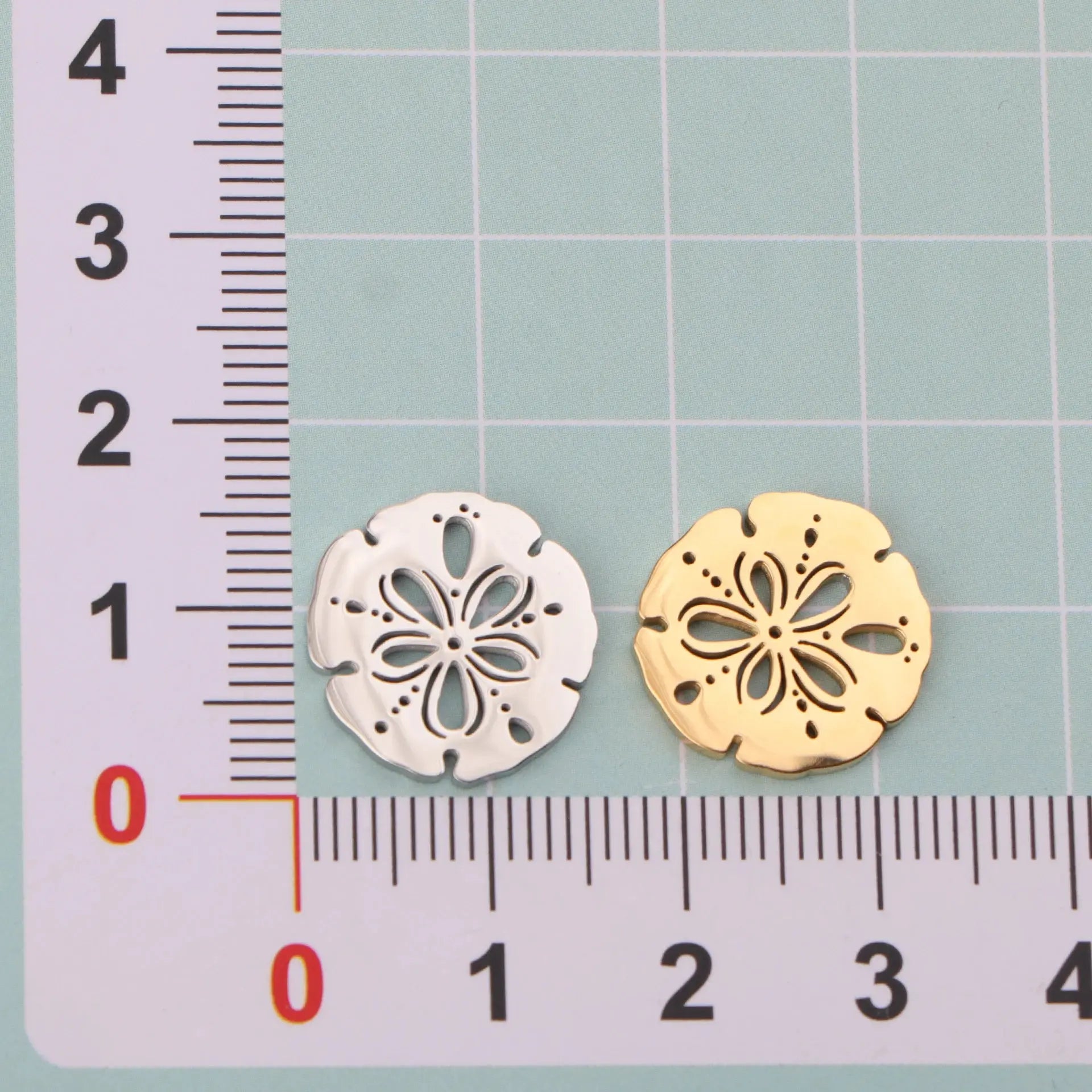 5pcs/lot Mirror Polished Stainless Steel Turtle Shell Starfish Sailboat Tortoise Charms Pendants for DIY Jewelry Making