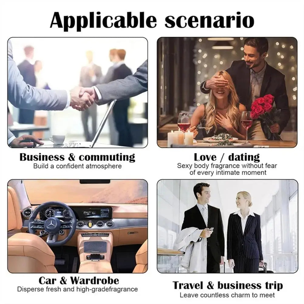 Exotic Arabian Perfume For Women, Enchanting Floral Bouquet With Rose, Jasmine&Vanilla Long-Lasting Pheromone-Infused Fragrance