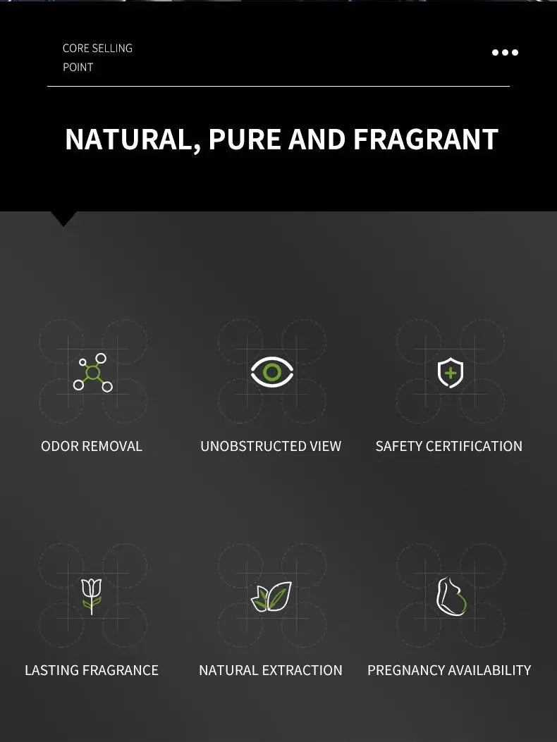 Perfume Car perfume, a car fragrance used for car interior accessories, a long-term car air freshener, keep charming and fresh Avivanastore