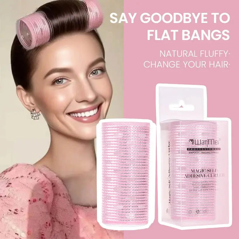 1pcs Hair Rollers Set Curlers No Heat Hair Waver Bangs Self-Adhesive Hair Curlers for Women Makeup Hair Styling Curling Tools Avivanastore