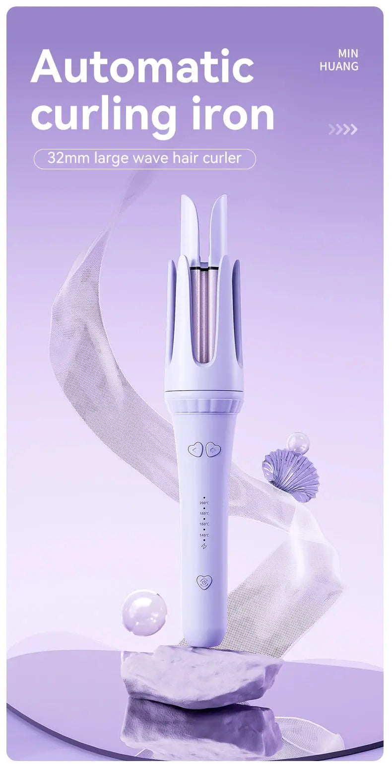 Hair Curling Iron 32mm Curler Wand Professional Curly Tongs Ceramic Electric Salon Styling Tool Small Crimping Iron Avivanastore