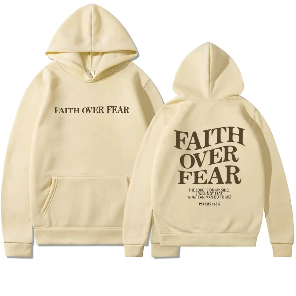 Faith Over Fear Hoodie Avivanastore