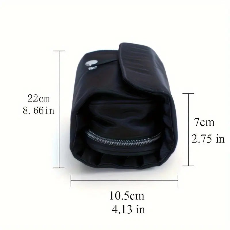 Large Capacity Makeup Brush Organizer Bag - Multi-Functional Korean Style Portable Cosmetic Pouch for Students Avivanastore