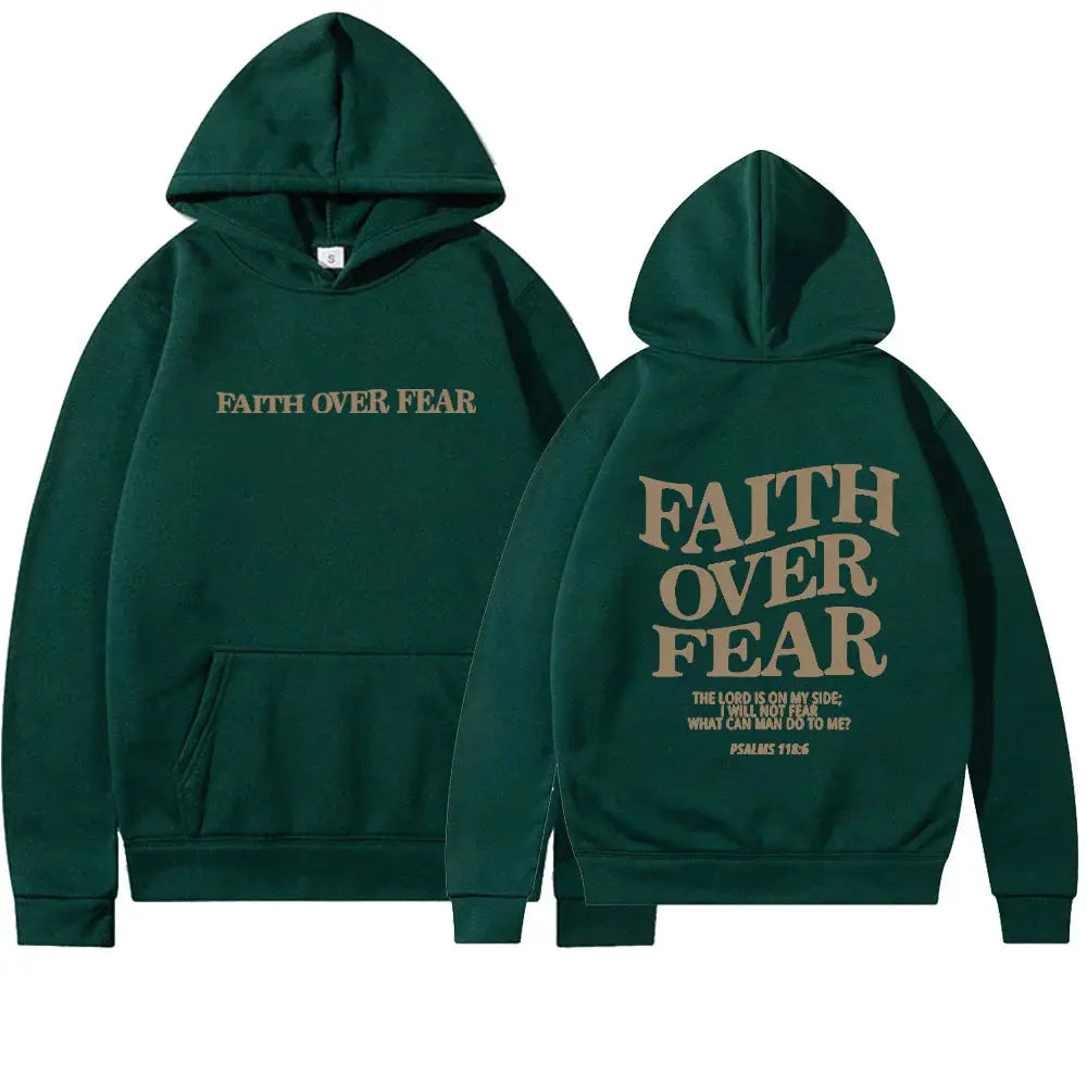 Faith Over Fear Hoodie Avivanastore