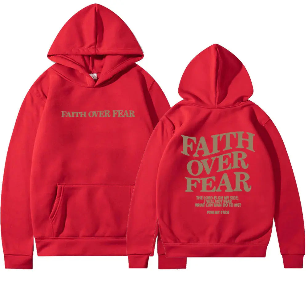 Faith Over Fear Hoodie Avivanastore
